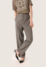 Soaked SOAKED IN LUXURY MILICA RAGNA PANTS - MOREL MELANGE