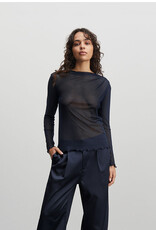 Mads Norgaard MADS NØRGAARD MESH GUNNA TOP - PARISIAN NIGHT