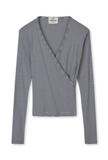 Mads Norgaard MADS NØRGAARD SUSI TOP - STRIPE