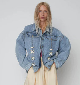 STELLA NOVA DENIM JACKET - MOON WASHED