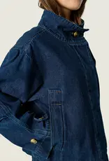 Soaked SOAKED IN LUXURY JANNINE JACKET - BLUE DENIM