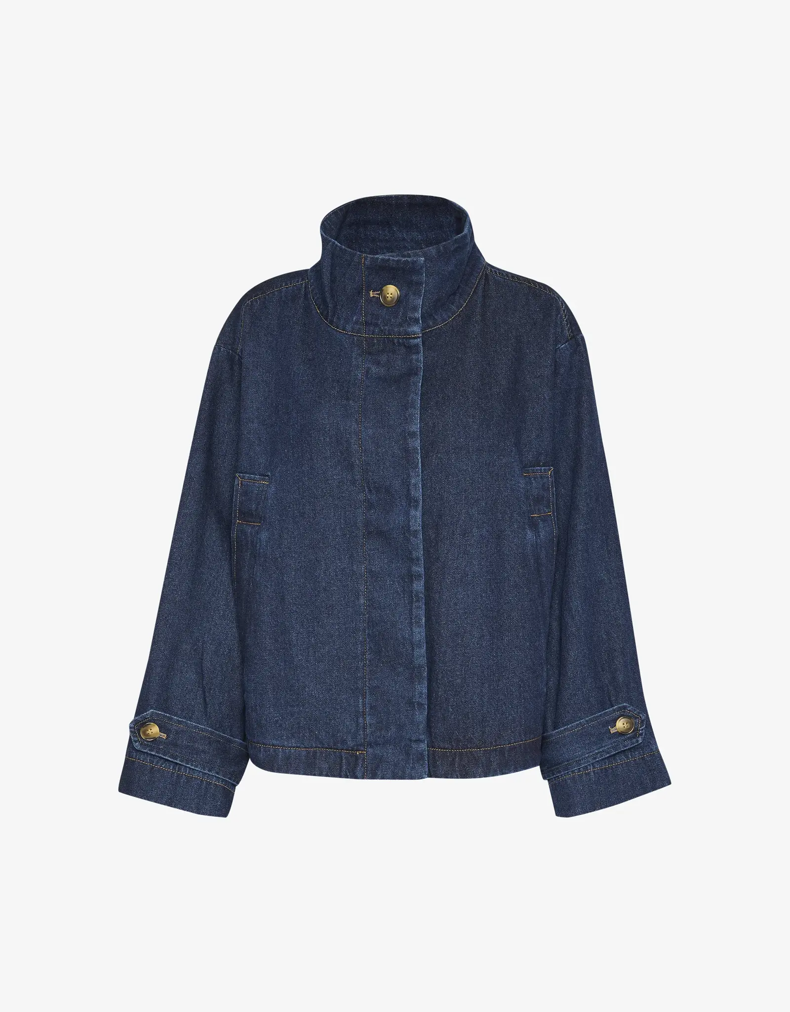 Soaked SOAKED IN LUXURY JANNINE JACKET - BLUE DENIM
