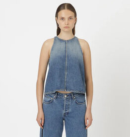 Won Hundred WON HUNDRED XENIA DENIM TOP - BLUE