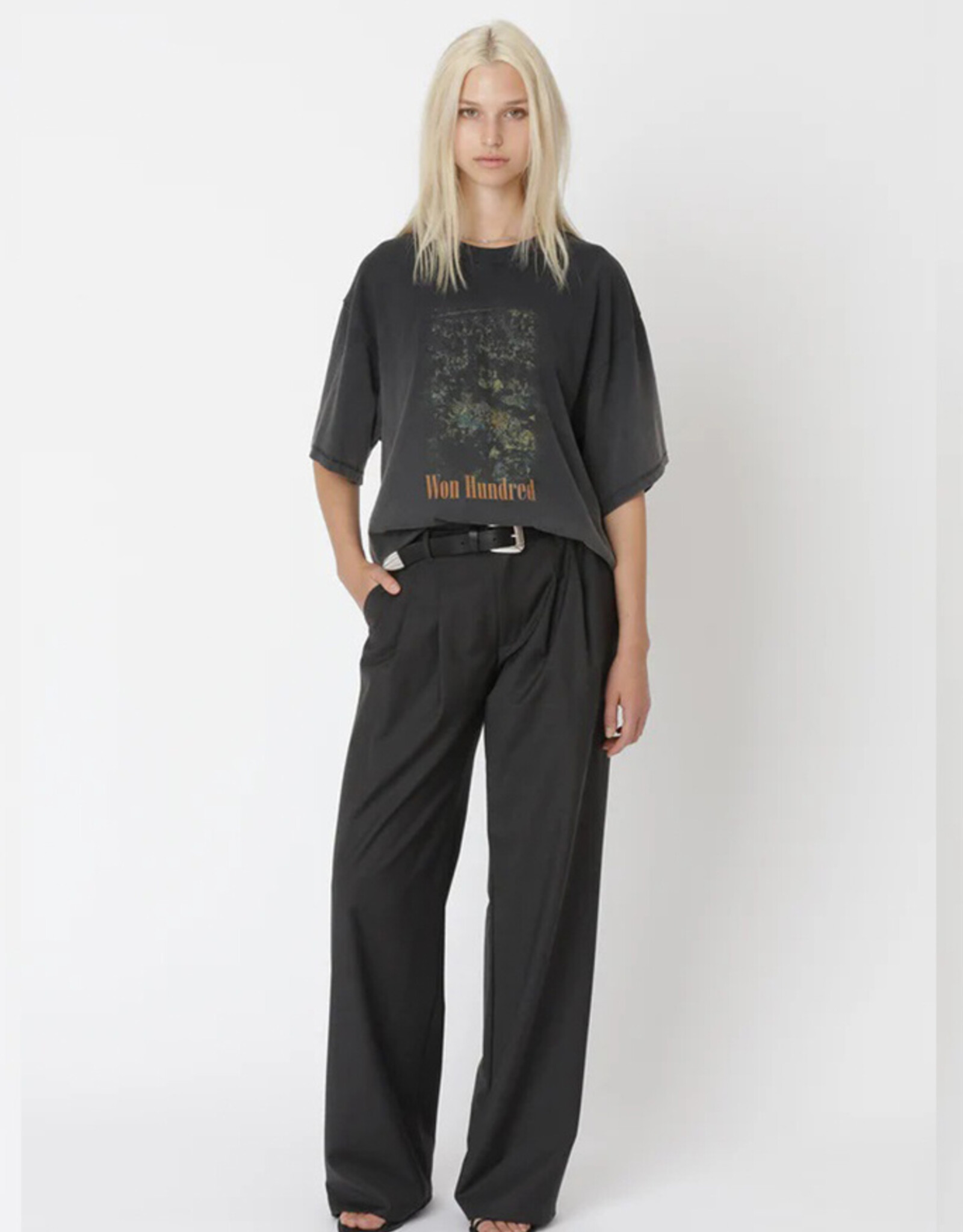 Won Hundred Houston Casino T-Shirt Washed Black