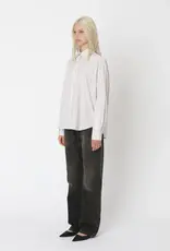 WON HUNDRED LENOA SHIRT - RED STRIPE WON HUNDRED LENOA SHIRT - RED STRIPE