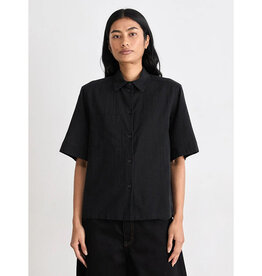 Mads Norgaard MADS NØRGAARD COLIN LORELLA SHIRT - BLACK