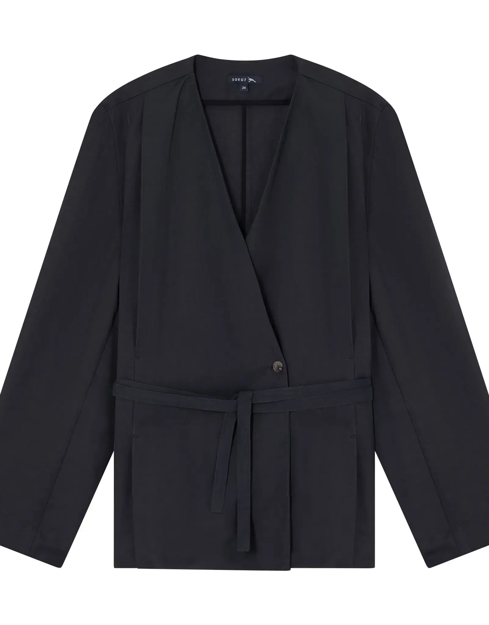 soeur SOEUR DANDY JACKET - NAVY