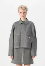 Mads Norgaard MADS NØRGAARD HICKORY PUNK JACKET - STRIPES