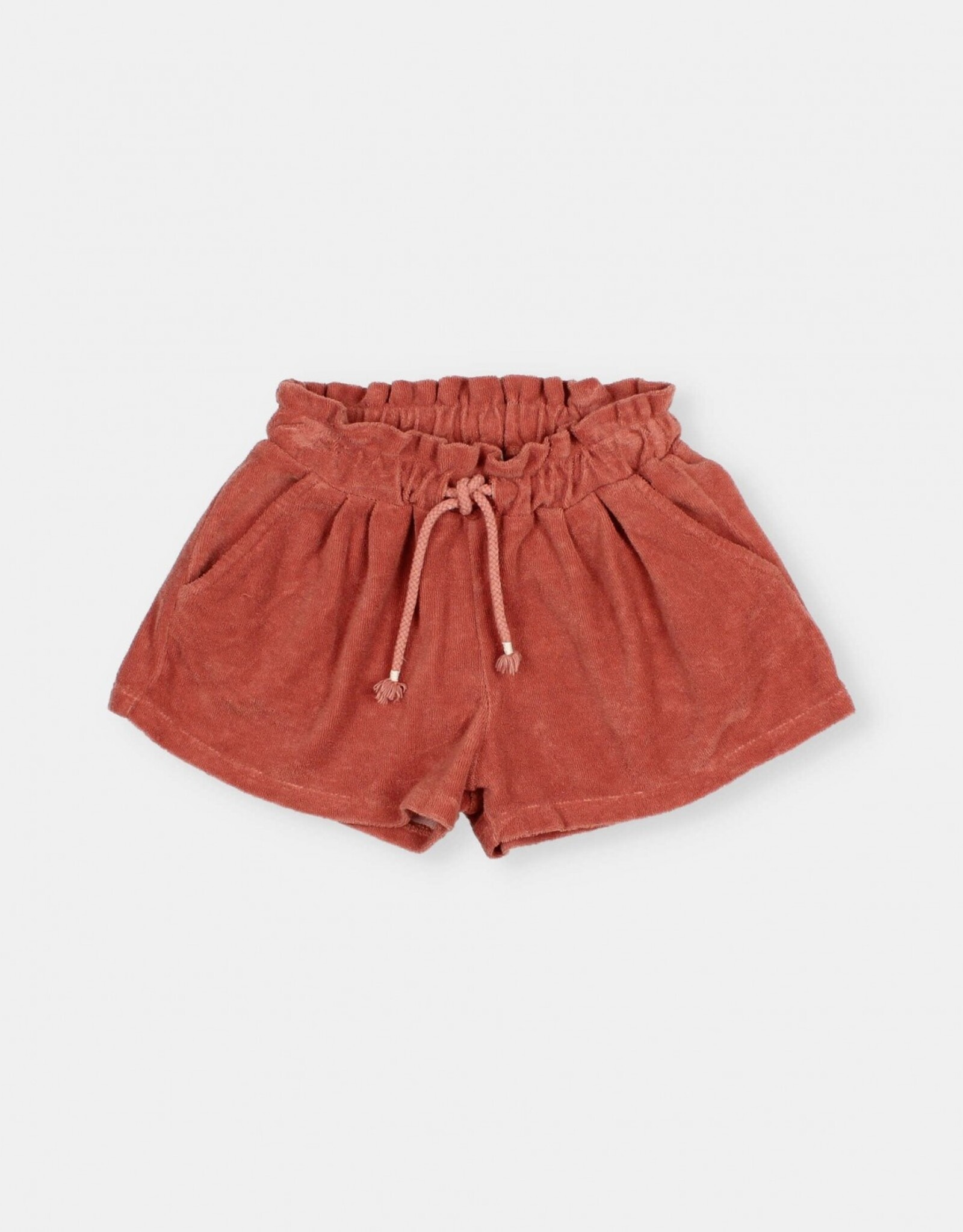 Buho BUHO TERRY SHORTS - ARGILE