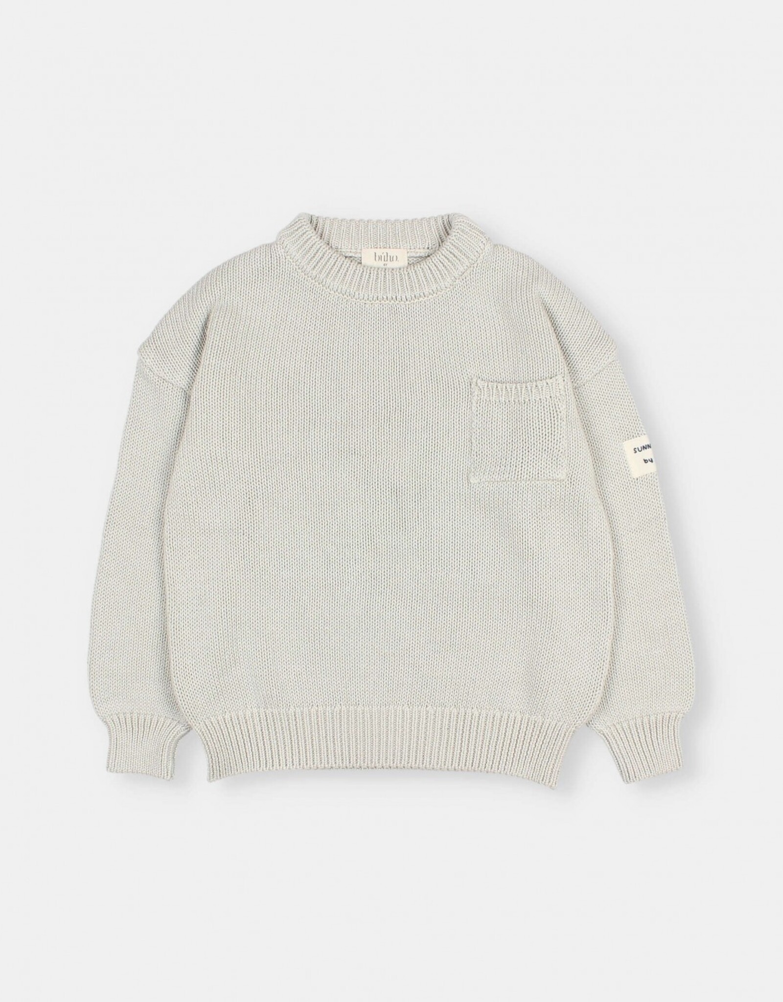 Buho BUHO COTTON KNIT JUMPER - WHITE
