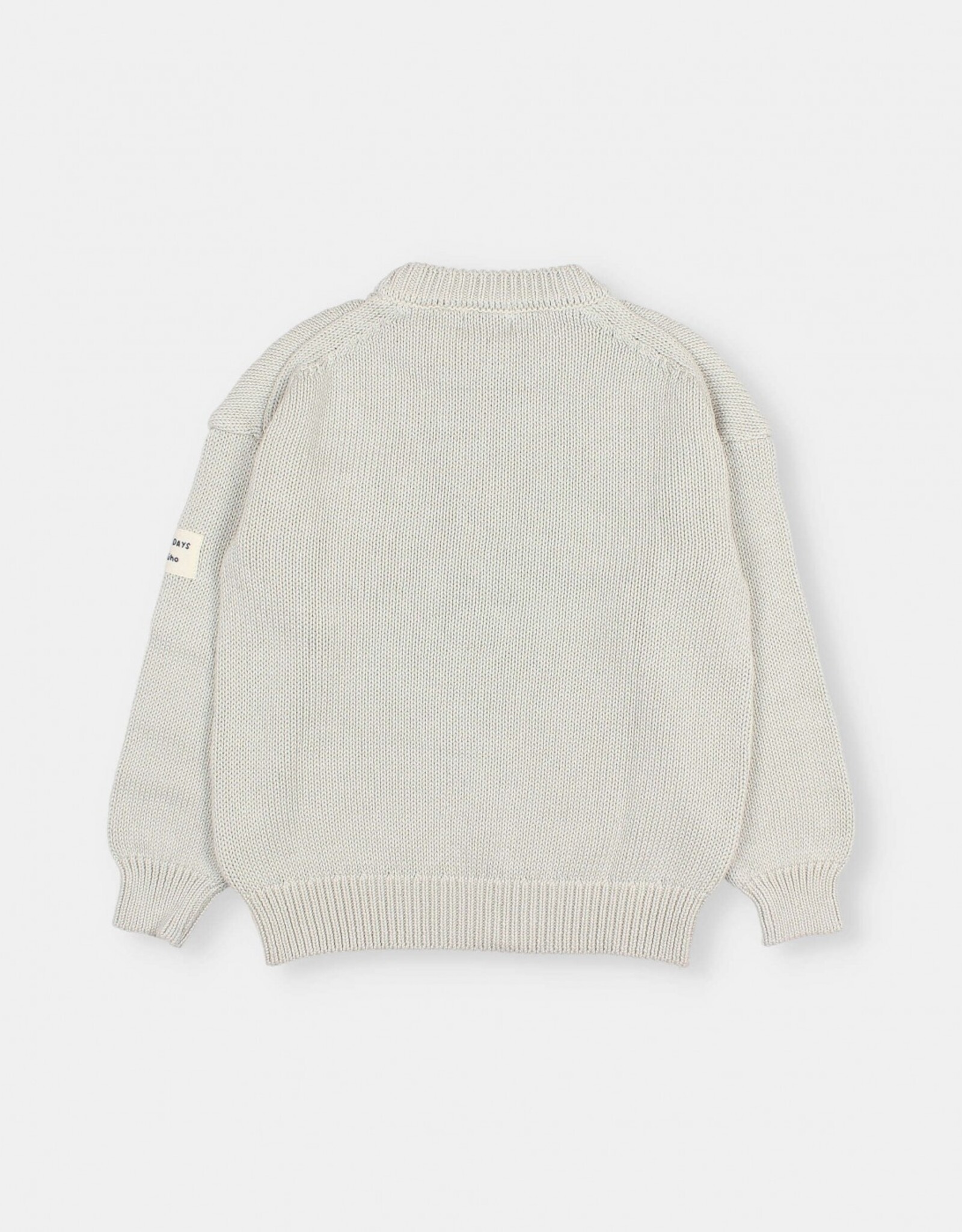Buho BUHO COTTON KNIT JUMPER - WHITE