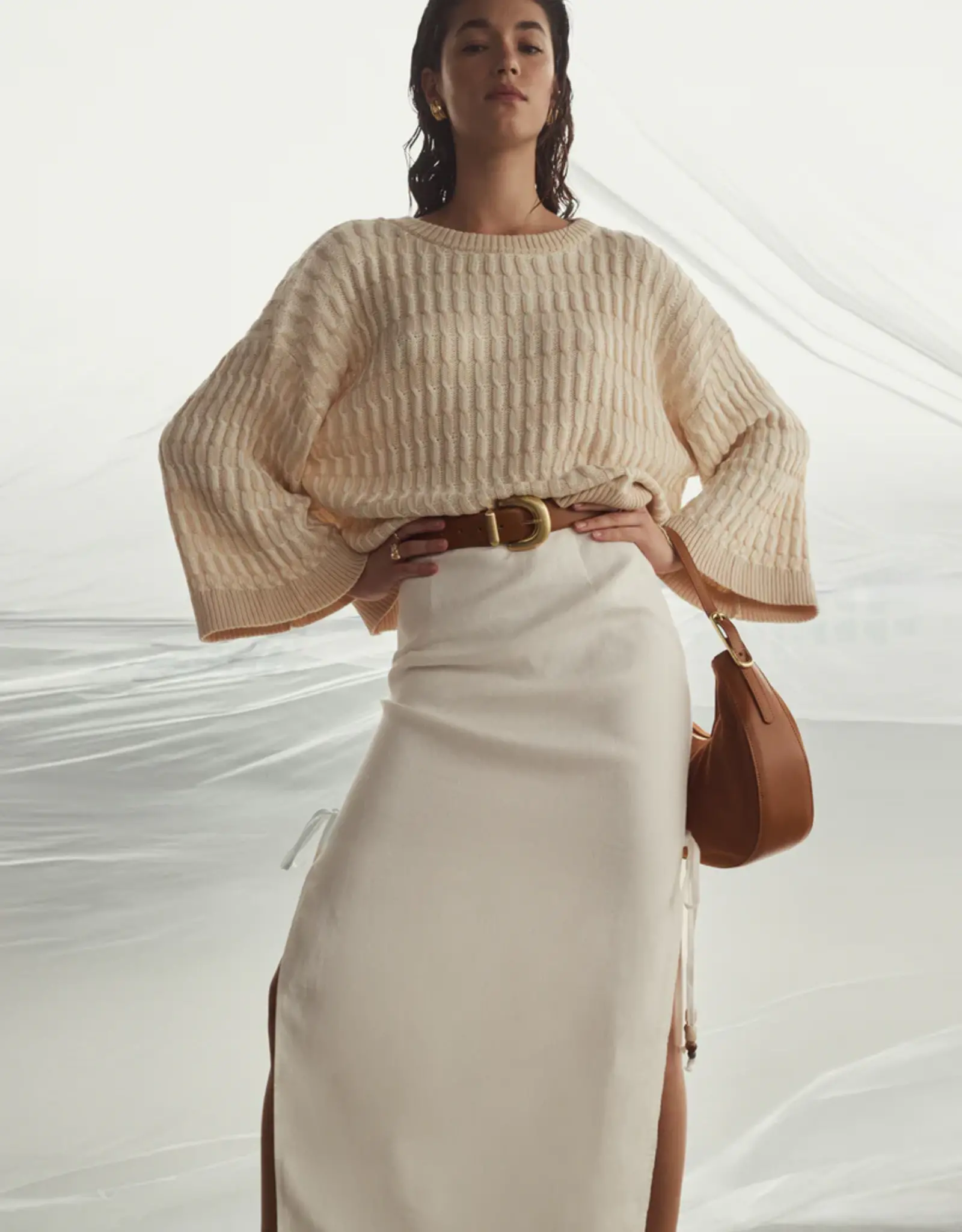 Sancia SANCIA WREN KNIT JUMPER - WALNUT