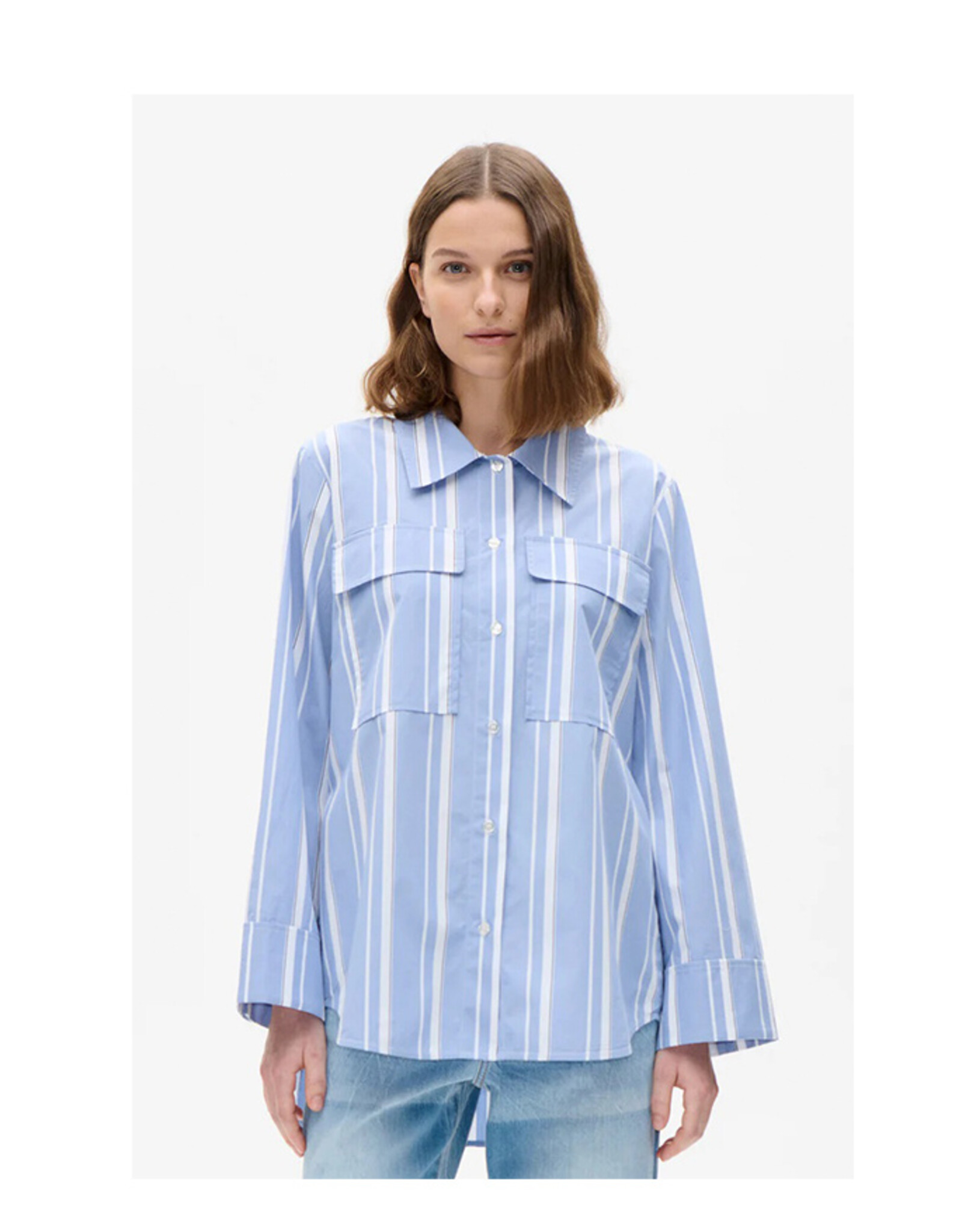 Baum Und Pferdgarten BAUM UND PFERDGARTEN MILO BLOUSE -  BLUE STRIPE