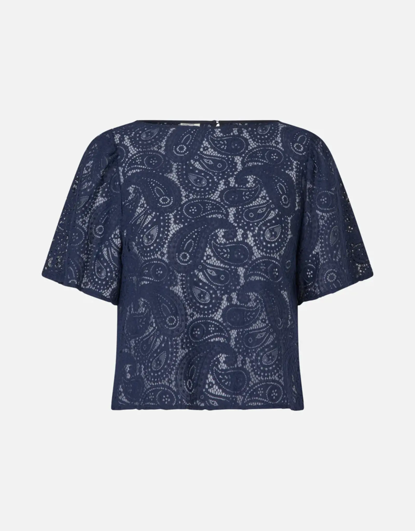 Baum Und Pferdgarten BAUM UND PFERDGARTEN MERA LACE TOP - EVENING BLUE