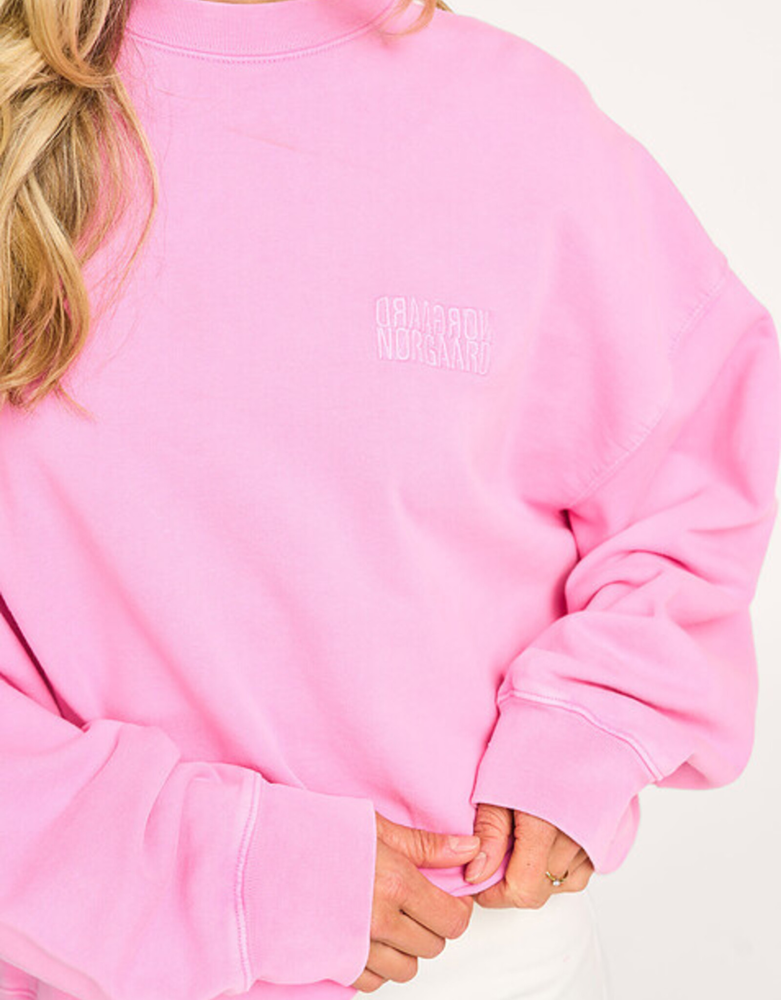 Mads Norgaard MADS NØRGAARD ALTI SWEAT - BEGONIA PINK
