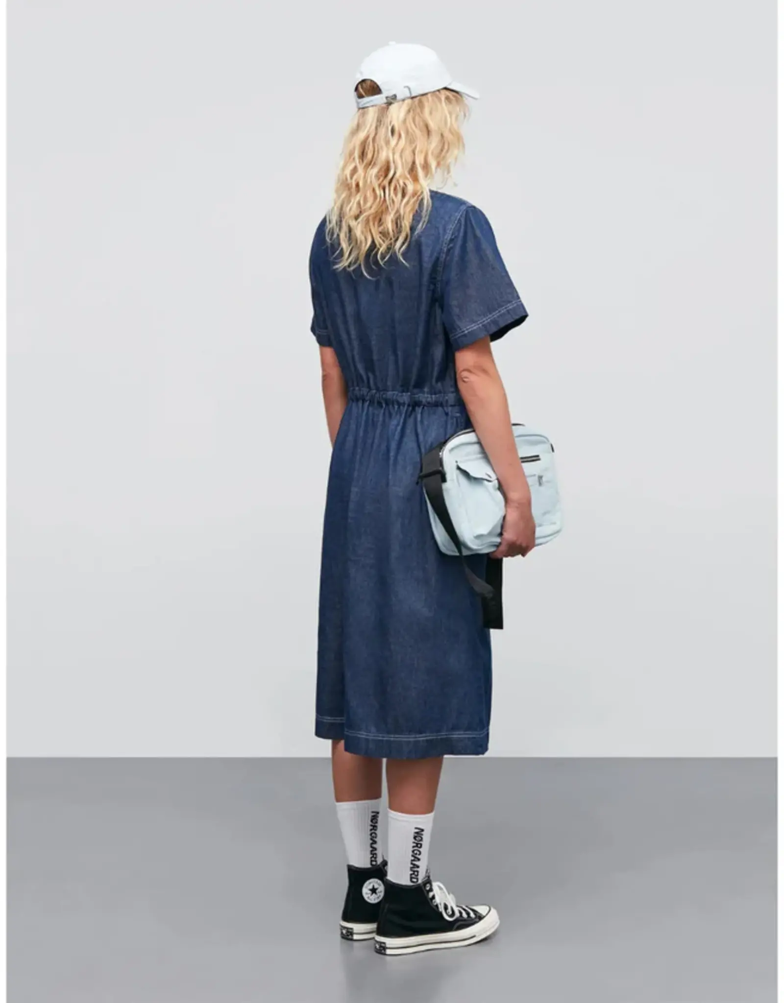 Mads Norgaard MADS NØRGAARD SANNE DRESS - DENIM