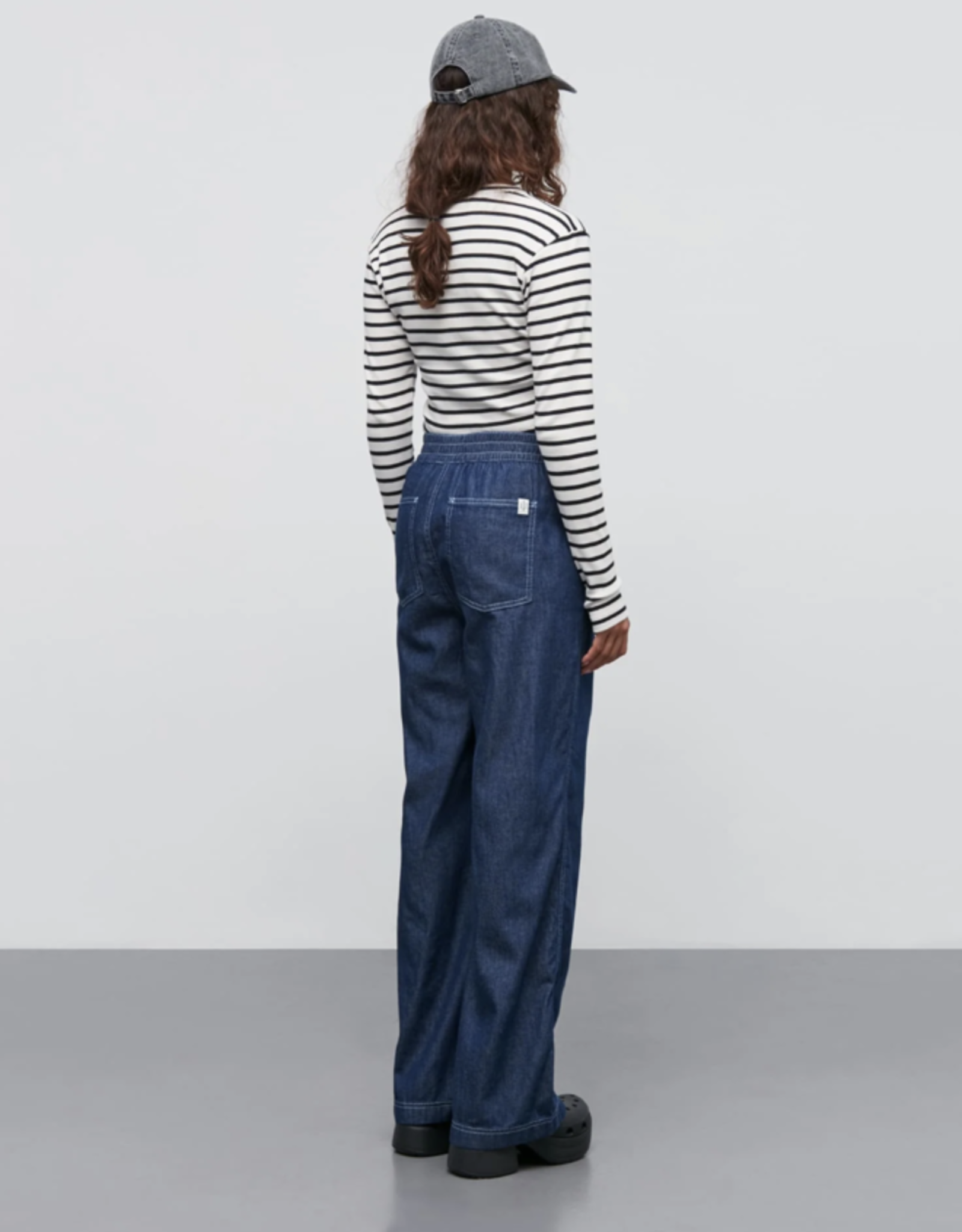 Mads Norgaard MADS NØRGAARD AIR SOTEM DRESS - DENIM