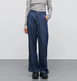Mads Norgaard MADS NØRGAARD AIR SOTEM DRESS - DENIM
