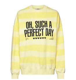 Mads Norgaard MADS NØRGAARD ATLI COMPACT SWEATSHIRT - YELLOW