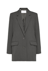 Selected Femme SELECTED FEMME RITA BLAZER - DARK GREY MELANGE