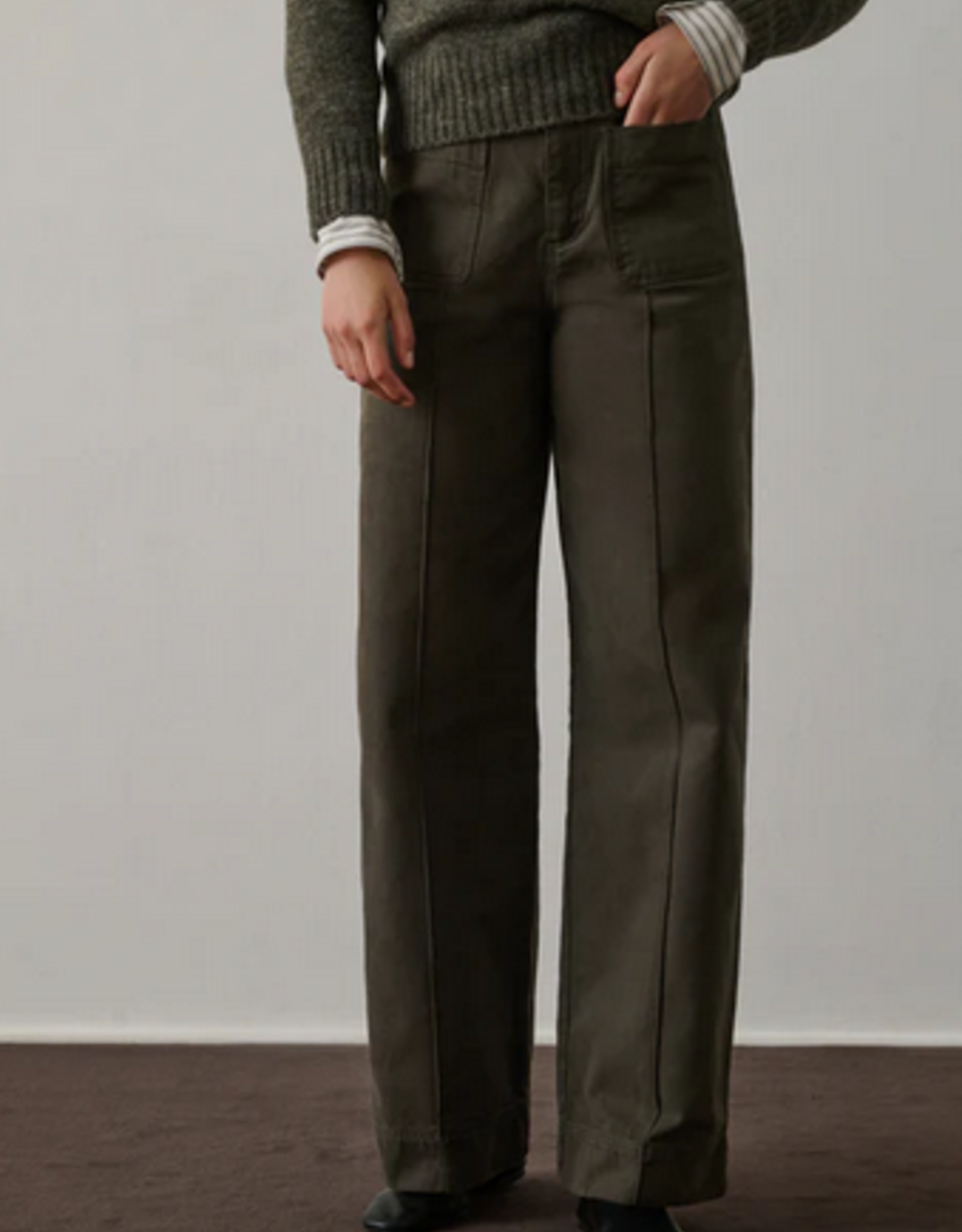 soeur SOEUR HAROLD PANTS - KHAKI