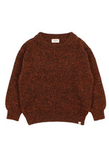 Buho BÚHO MELANGE JUMPER - BROWNIE