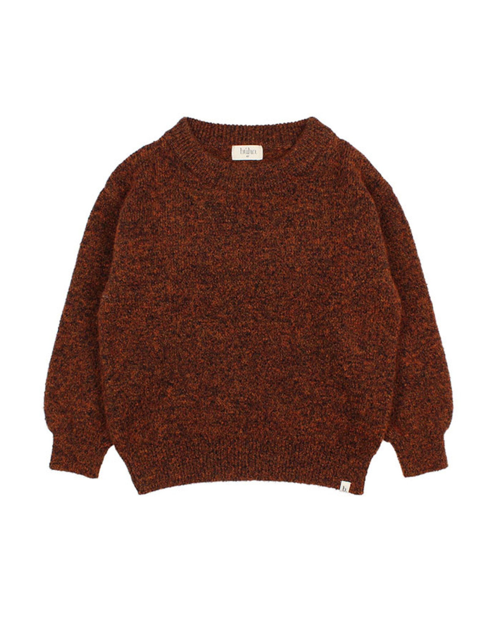 Buho BÚHO MELANGE JUMPER - BROWNIE