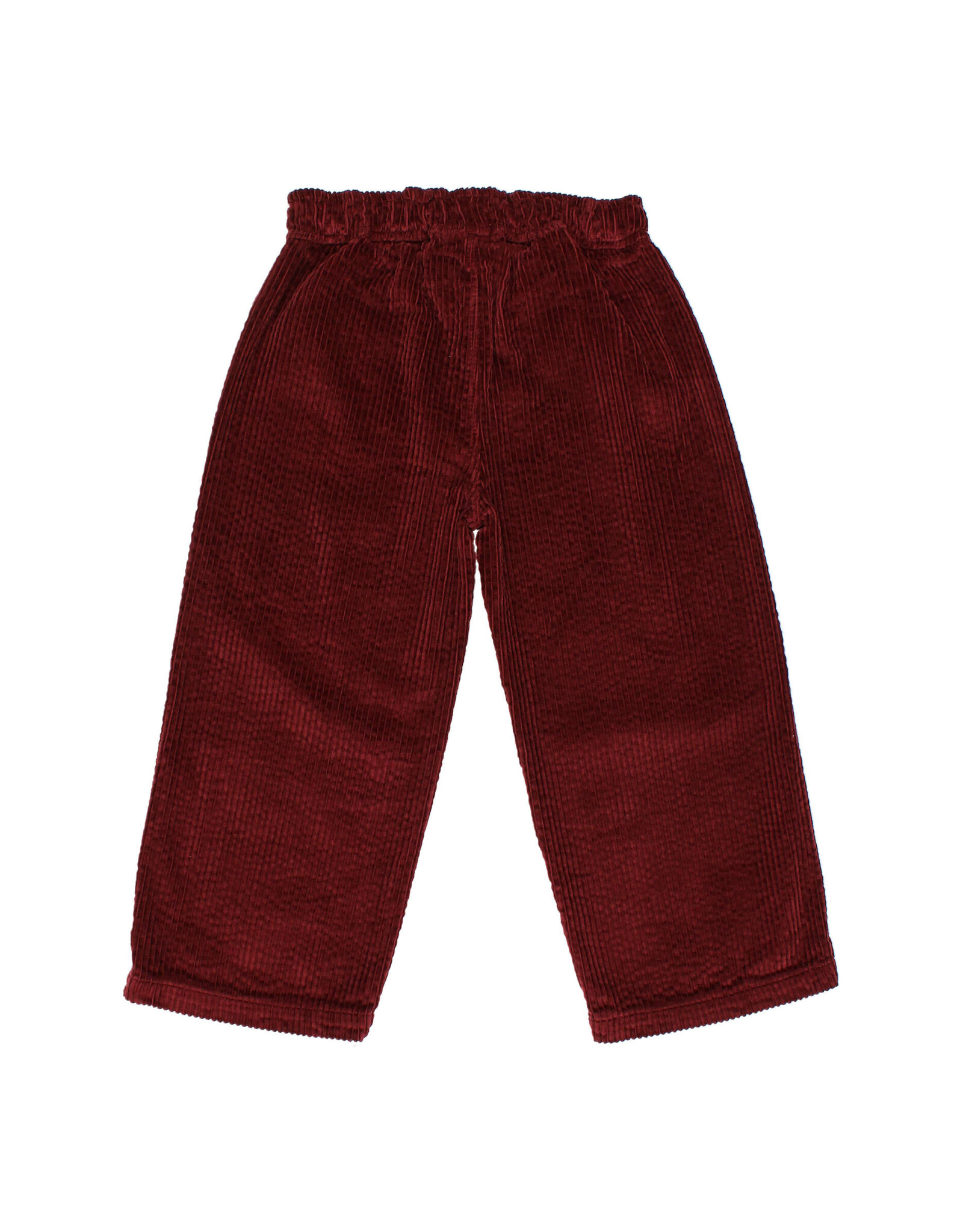 Buho BÚHO CORDUROY GIRLY PANTS - BURGUNDY