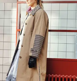 Baum Und Pferdgarten BAUM UND PFERDGARTEN DONIE CAMEL COAT - CHECK