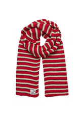 Baum Und Pferdgarten BAUM UND PFERDGARTEN LEORA CRIMSON  SCARF - RED STRIPES