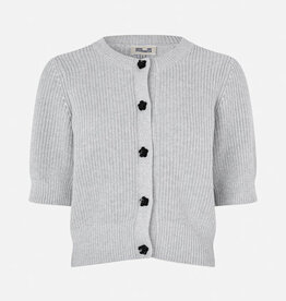 baum BAUM UND PFERDGARTEN CATHIA CARDIGAN - GREY MELANGE