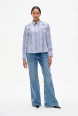 Baum Und Pferdgarten BAUM UND PFERDGARTEN MENJA BLOUSE - BLUE MINI CHECK