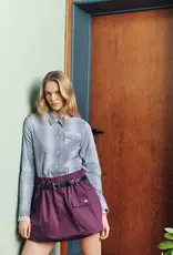 Baum Und Pferdgarten BAUM UND PFERDGARTEN MENJA BLOUSE - BLUE MINI CHECK