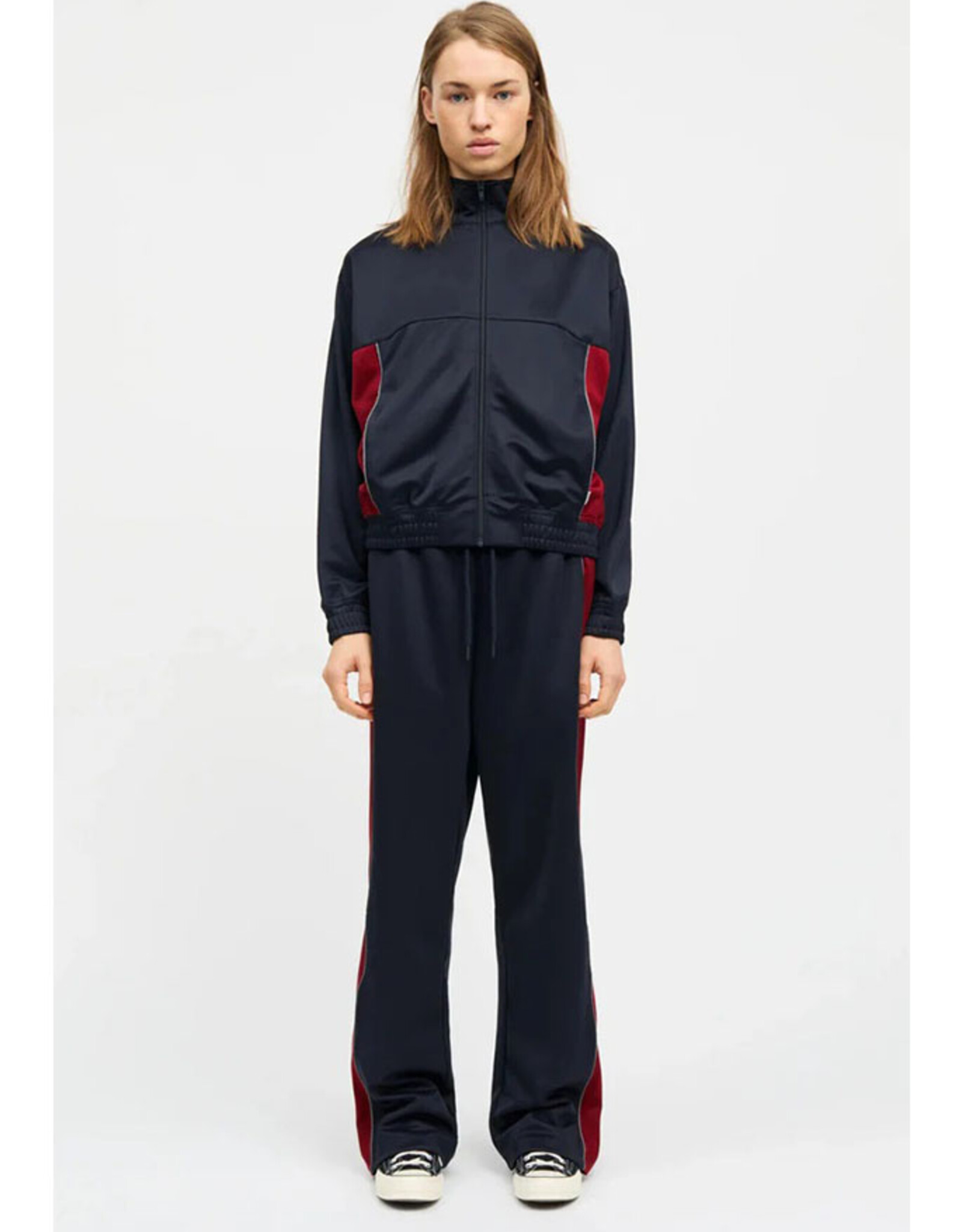 Mads Norgaard MADS NØRGAARD PIQUE SPORT MILEY PANTS - PARISIAN NIGHT
