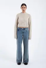 Dr Denim DR DENIM MOIRA SWEATER - BRUSHED SILVER