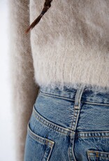 Dr Denim DR DENIM MOIRA SWEATER - BRUSHED SILVER