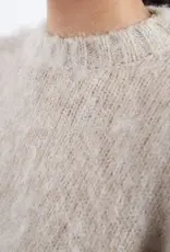 Dr Denim DR DENIM MOIRA SWEATER - BRUSHED SILVER