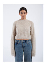 Dr Denim DR DENIM MOIRA SWEATER - BRUSHED SILVER
