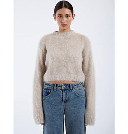 Dr Denim DR DENIM MOIRA SWEATER - BRUSHED SILVER