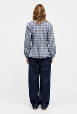 Mads Norgaard MADS NØRGAARD POPLINDA CLARA SHIRT - BLUE