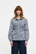 Mads Norgaard MADS NØRGAARD POPLINDA CLARA SHIRT - BLUE