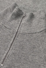 Mads Norgaard MADS NØRGAARD FINE MERINO IDA KNIT - GREY MELANGE