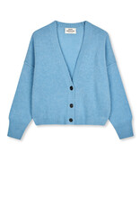 Mads Norgaard MADS NØRGAARD ALPACA AMBER CARDIGAN - CRYSTAL TEAL