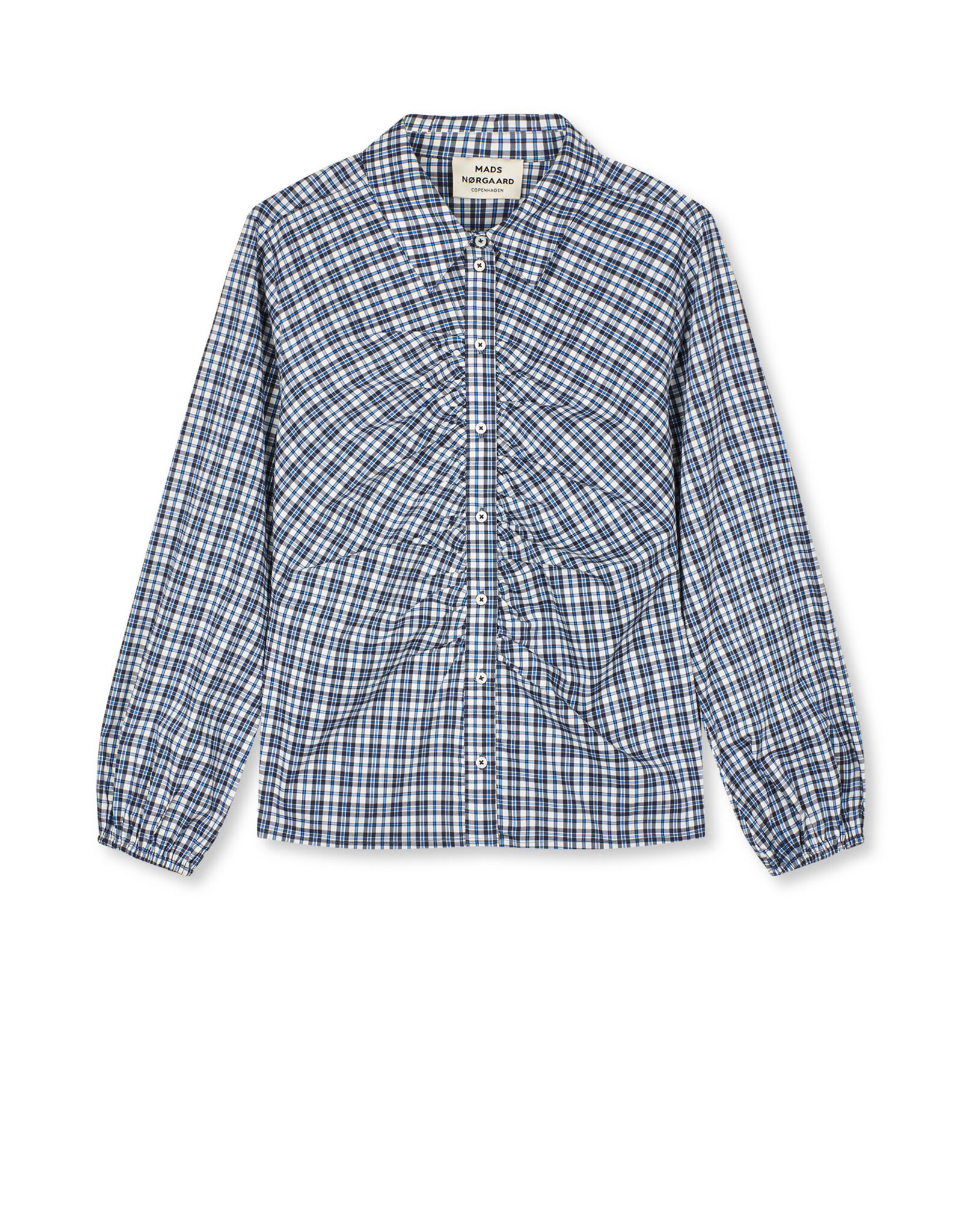 Mads Norgaard MADS NØRGAARD POPLINDA CLARA SHIRT - BLUE