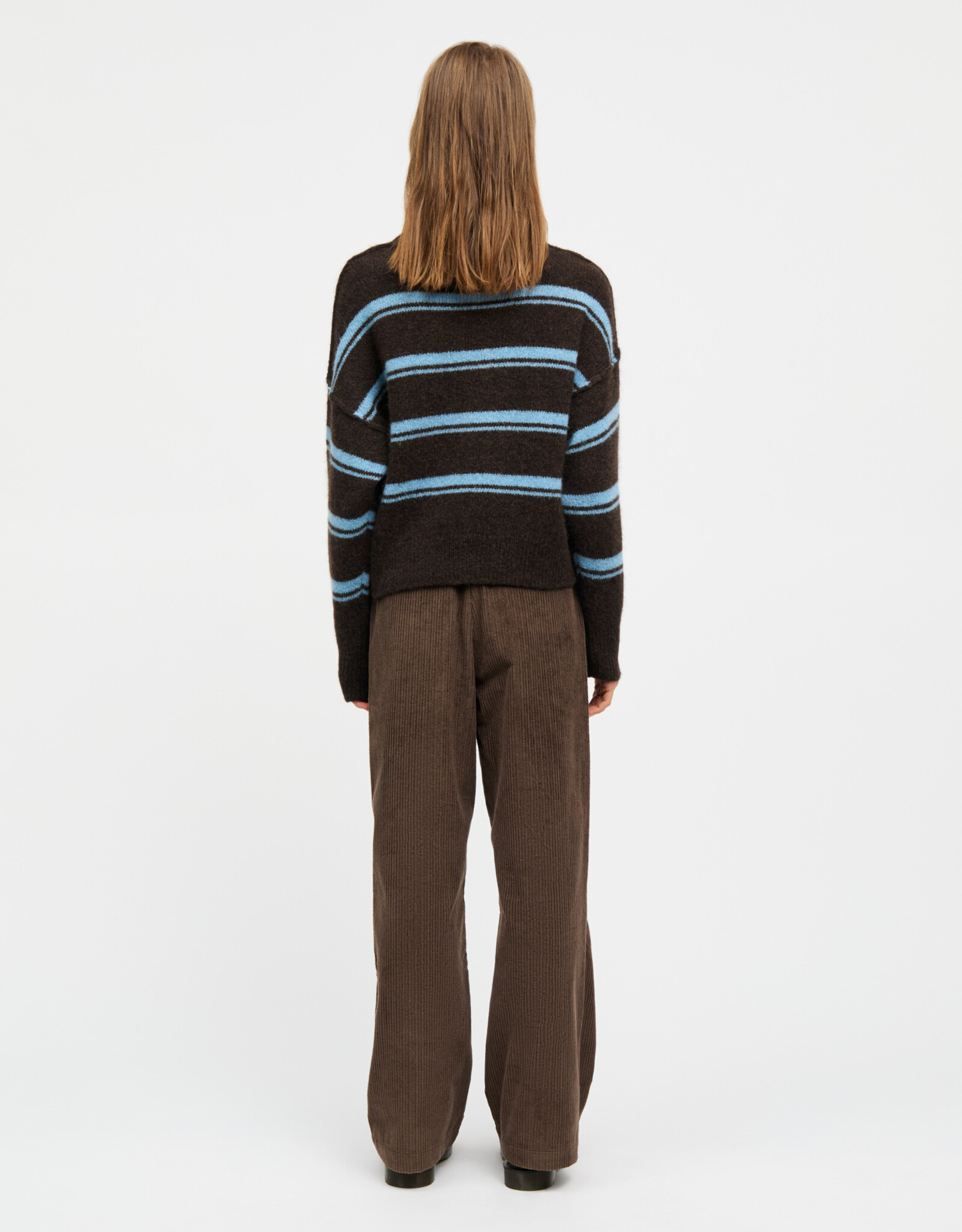 Mads Norgaard MADS NØRGAARD ALPACA MURPHY  SWEATER - STRIPE