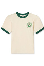 Mads Norgaard MADS NØRGAARD DRY SINGLE TEDDY TEE - WHITE