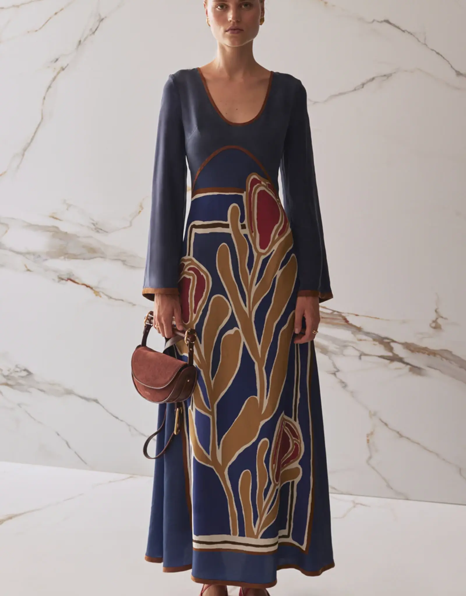 SANCIA ROSALAIND DRESS - LISSE TULIP