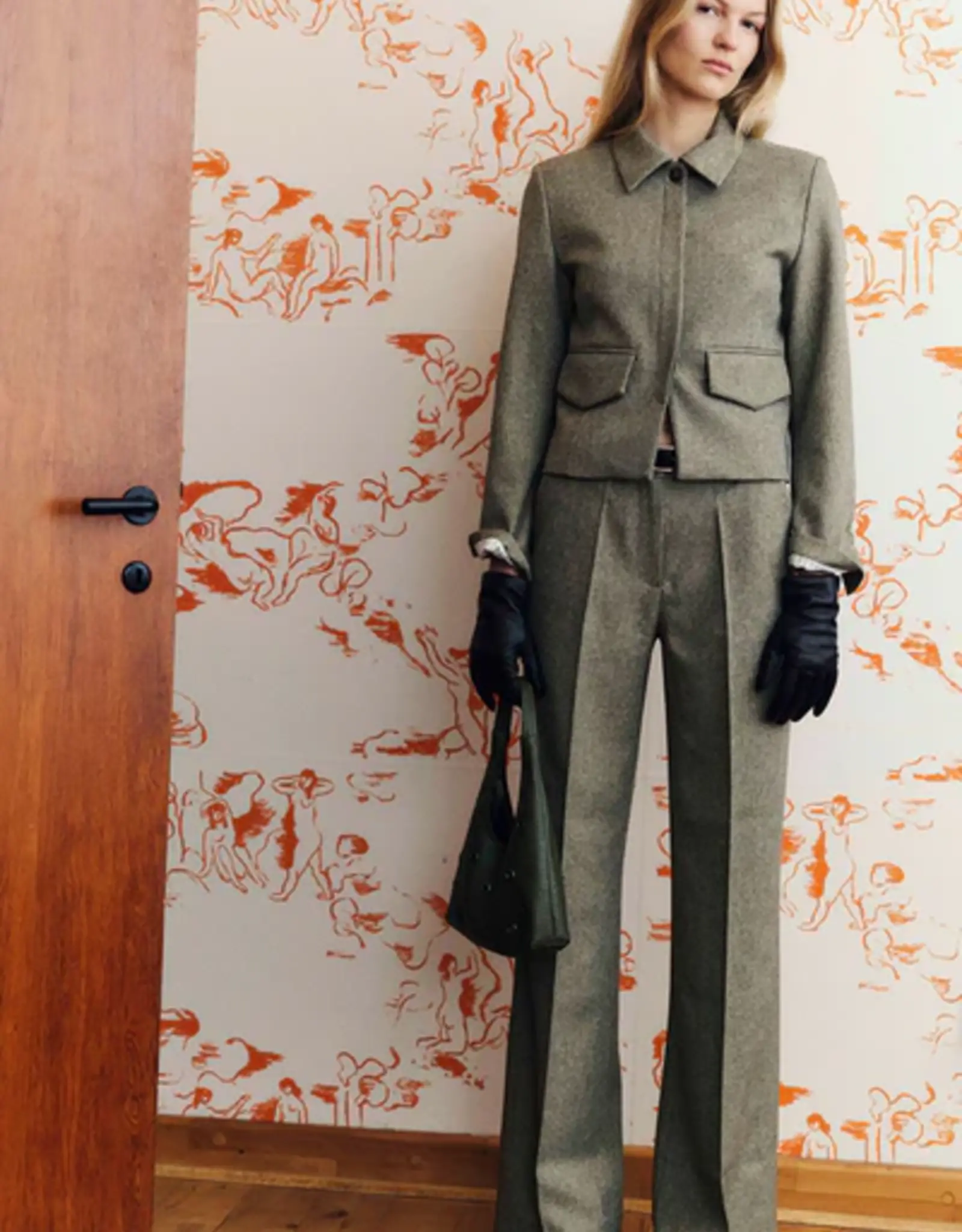 Baum Und Pferdgarten BAUM UN PFERDGARTEN BOLIE JACKET - YELLOW TWEED