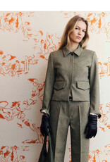 Baum Und Pferdgarten BAUM UN PFERDGARTEN BOLIE JACKET - YELLOW TWEED Baum Und Pferdgarten BAUM UN PFERDGARTEN BOLIE JACKET - YELLOW TWEED