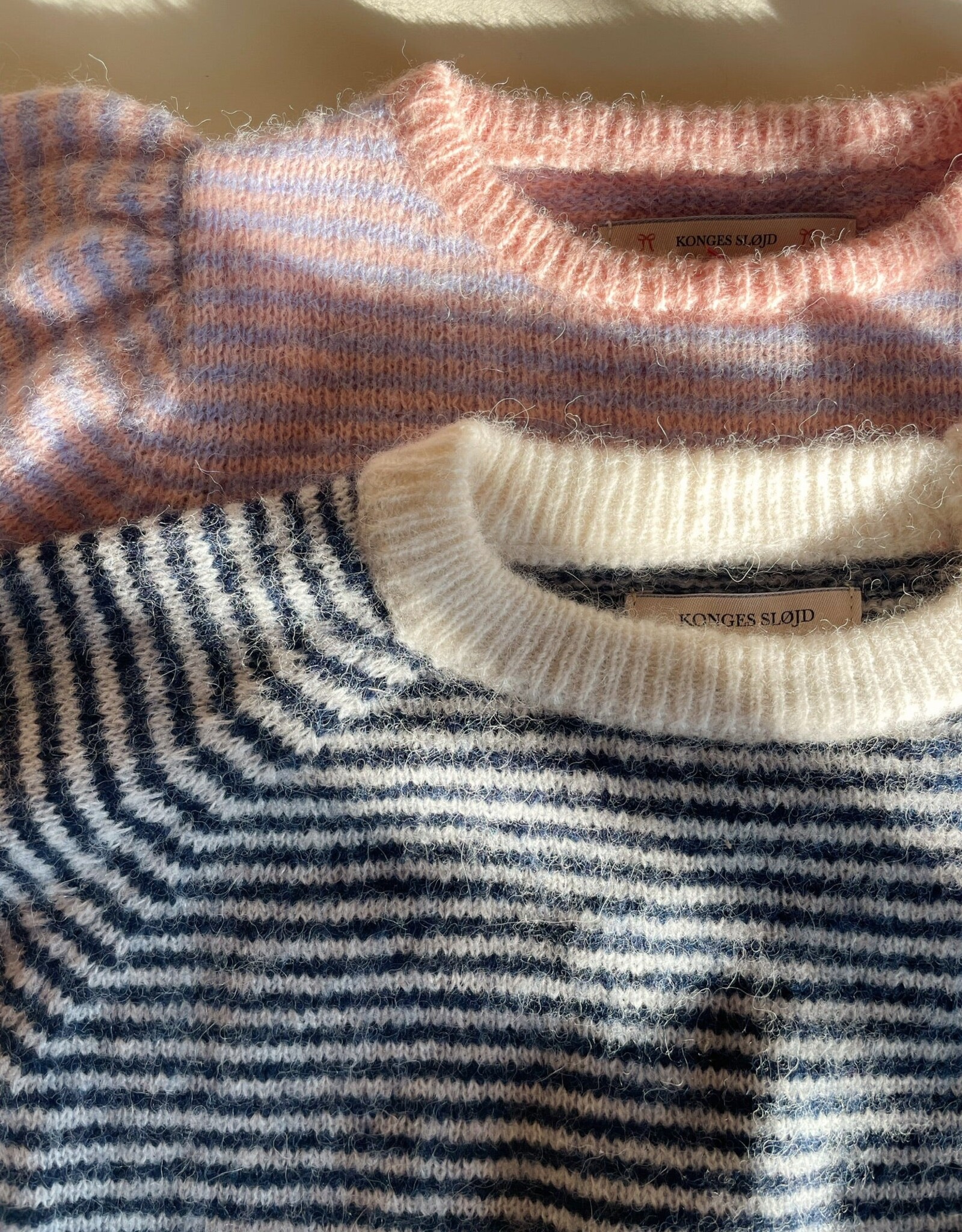 Konges Sløjd KONGES SLØJD BERLE PUFF KNIT - PURPLE/PINK